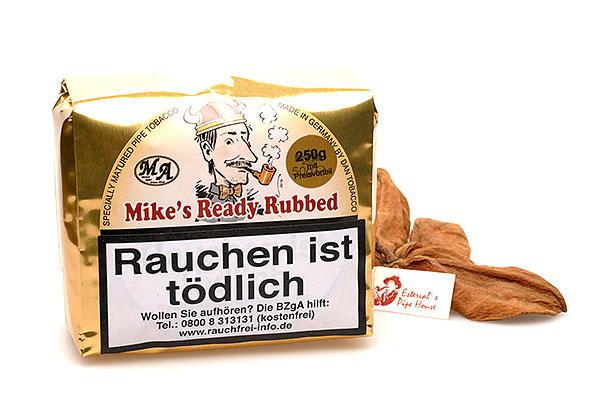 Michael Apitz Mike´s Ready Rubbed Pipe tobacco 250g Economy Pack  Michael Apitz Mike´s Ready Rubbed Pipe tobacco 250g Economy Pack